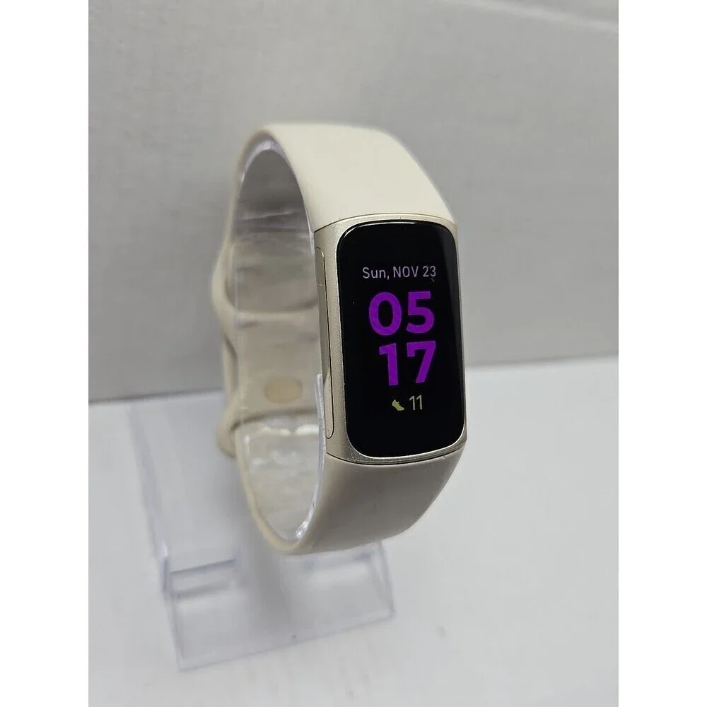 Fitbit Charge 5 Fitness Tracker GPS SpO2 Sleep Monitor Activity W/ Charger Watch
